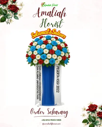 Standing Flower di Kawasan Industri Wijayakusuma Semarang
